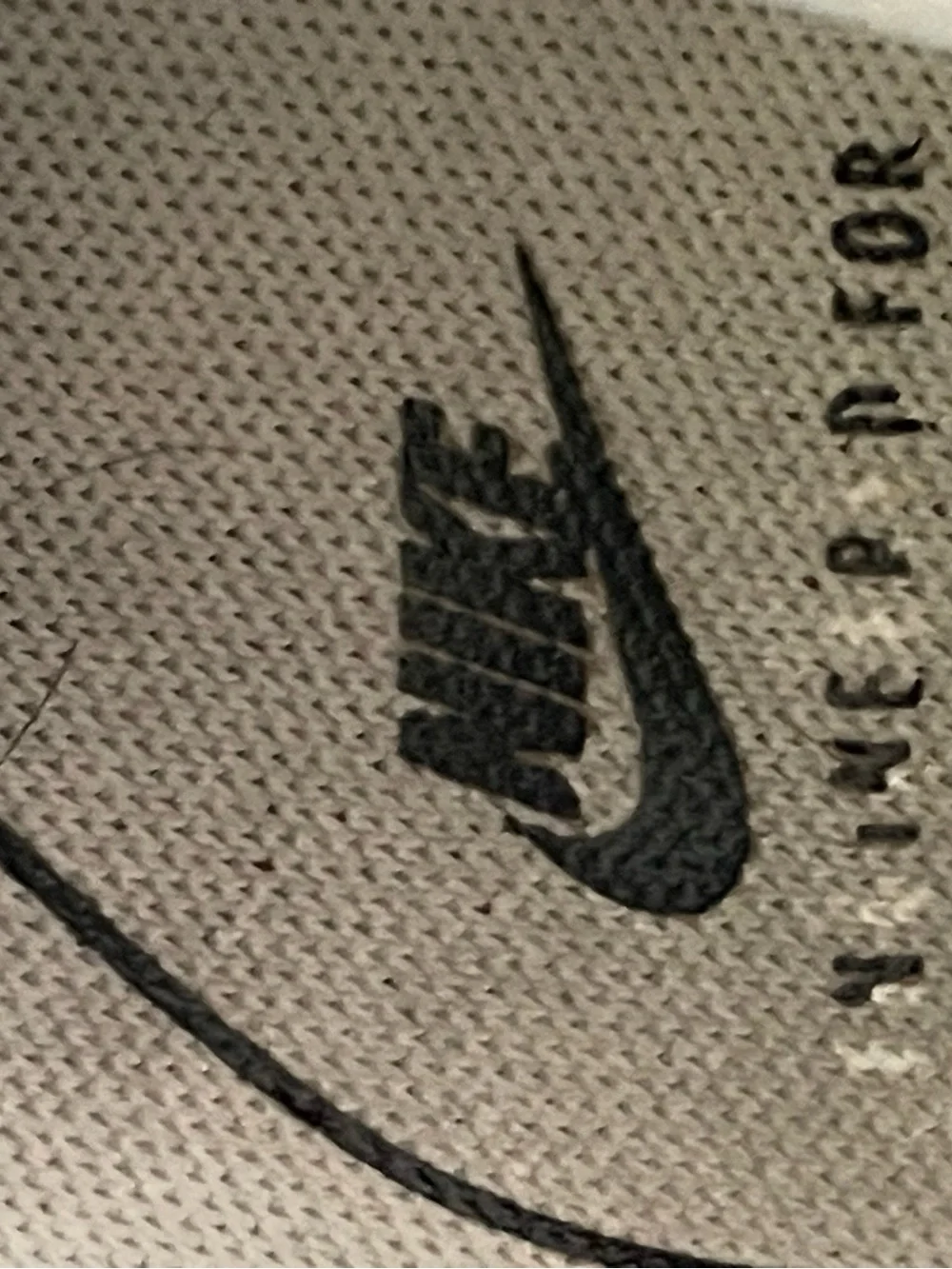 Nike Air White and Black Low-Top Sneakers